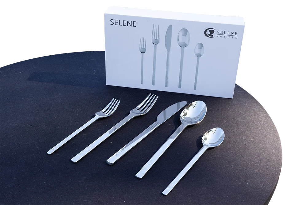 Selene Yachts Silverware Set