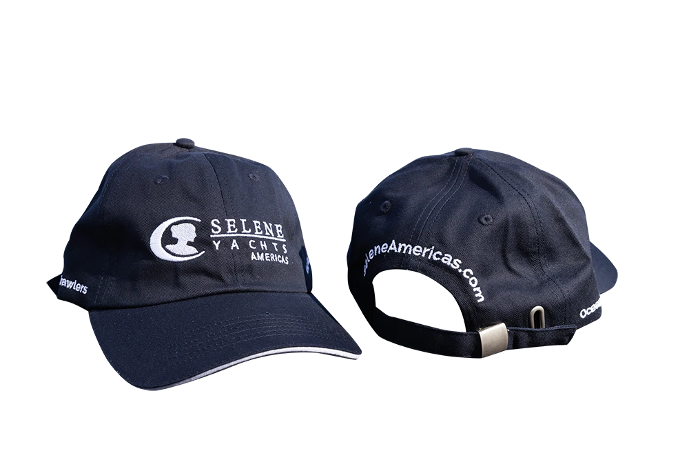 Selene Yachts Americas Navy Blue Baseball Cap