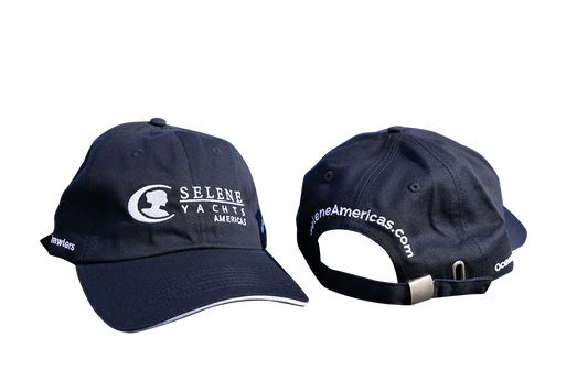 Selene Yachts Americas Navy Blue Baseball Cap